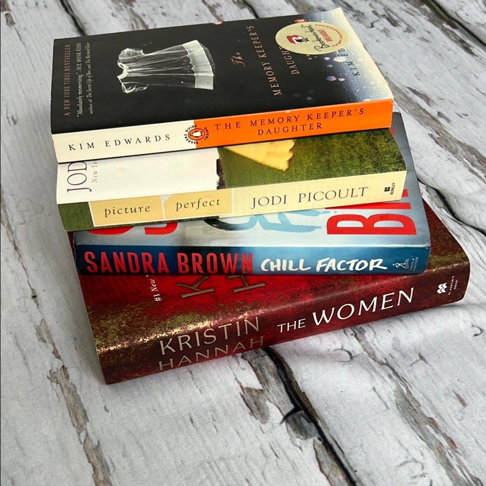 Stack of Fiction Books
